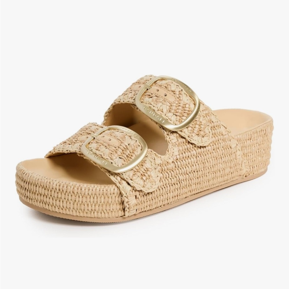 Loeffler Randall Theo Raffia Sandals - Picture 4 of 4